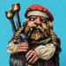 Dwarf World Bagpiper, painted by Andre Larencranz