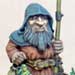 Dwarf World Fisherman painted by Bob Olley