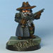 Texan Scrunt space dwarf Painted by Tim Cook